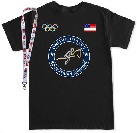 Men's Equestrian Jumping T Shirt