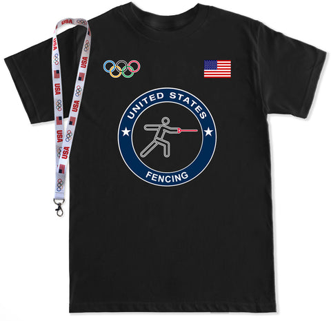 Men's Fencing T Shirt