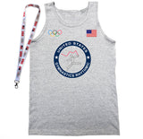 Men's Gymnastics Rhythmic Tank Top