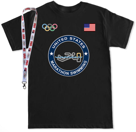 Men's Marathon Swimming T Shirt