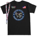 Men's Modern Pentathlon T Shirt