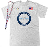 Men's Swimming T Shirt