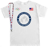 Men's Wrestling Freestyle T Shirt