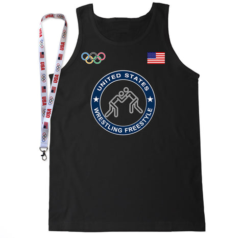 Men's Wrestling Freestyle Tank Top