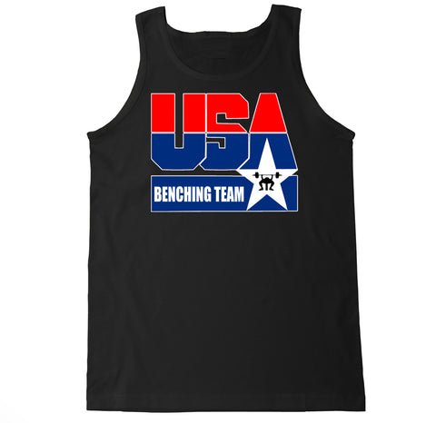 Men's USA Benching Team Tank Top