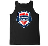 Men's USA Drinking Team Badge Tank Top