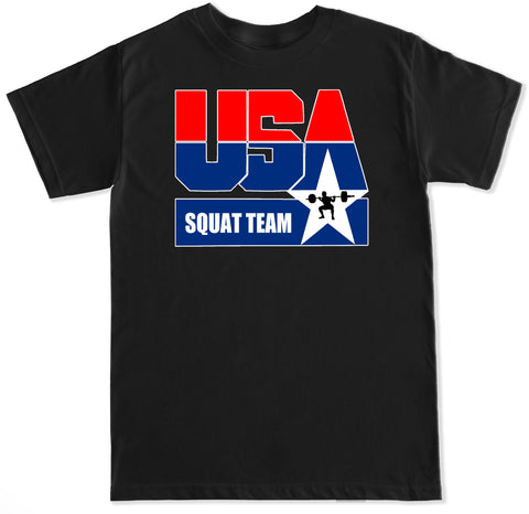 Men's USA Squat Team T Shirt