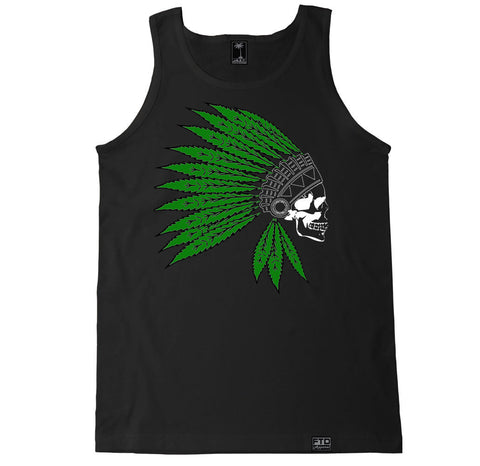 pothead apparel Men's POT HEAD Tank Top Medium / Black