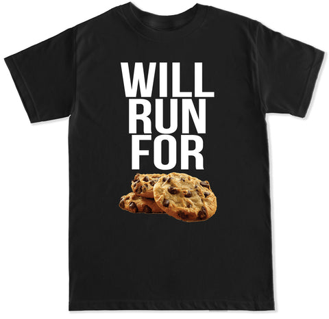 Men's WILL RUN FOR COOKIES T Shirt