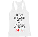 Women's WOLF AND SHEEP Racerback Tank Top