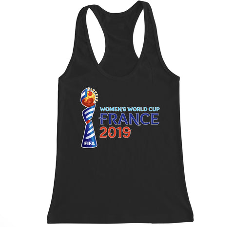 Women's World Cup France 2019 Racerback Tank Top