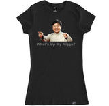 Women's JACKIE CHAN WHAT'S UP T Shirt