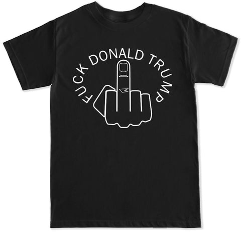Men's FCK DONALD TRUMP FINGER T Shirt